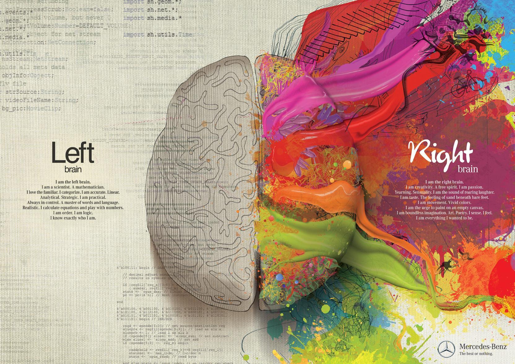 Future Thinking: is the creative future more right-brained